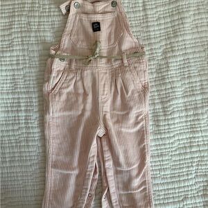 OshKosh B'gosh Pink Striped Overalls